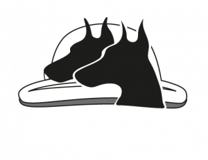 Black Bart Dobermans logo